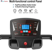 Treadmill Electric Motorized with 9 % Incline Gym Running Machine Home Folding