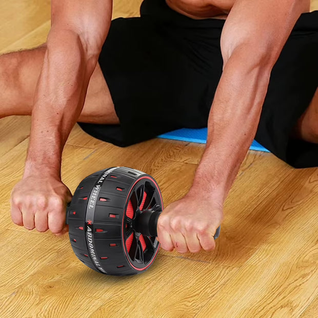 Abdominal Wheel Roller No Noise Home Gym Roller Gymnastic Wheel Fitness Abdominal Training Sports Equipment for Home Gym Muscle