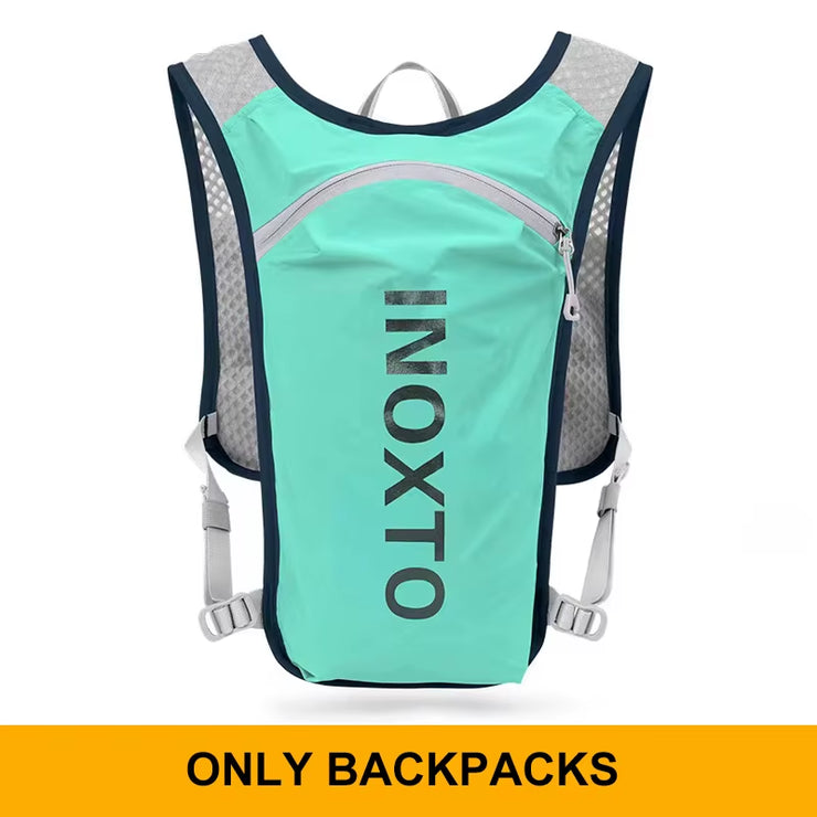 Waterproof Running Backpack 5L Ultra-Light Hydration Vest Mountain Bike Bag Men Breathable Gym Bag 2L Water Bag