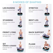 Vibration Slimming Plate Machine for Weight Loss Cellulite Reduction Home Training Equipment Full Body Fitness Muscle Recovery