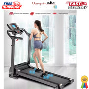 Treadmill Running Jogging Machine Electric Motorized Folding Fitness Home Gym UK