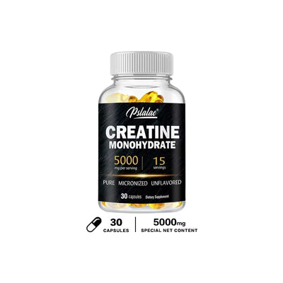 Creatine Monohydrate - Build Muscle, Improve Athletic Performance, Fitness, Energy Production