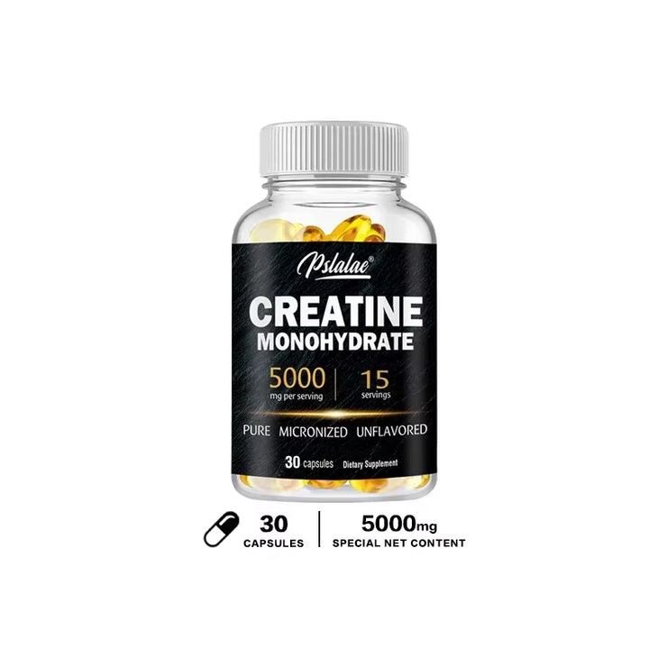 Creatine Monohydrate - Build Muscle, Improve Athletic Performance, Fitness, Energy Production