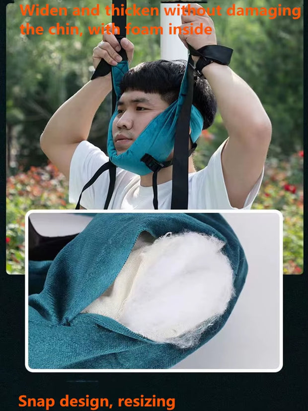 Cervical Neck Traction Belt Hanging Neck Stretching Cervical Spondylosis Treatment Device Cervical Spine Orthosis Traction Frame