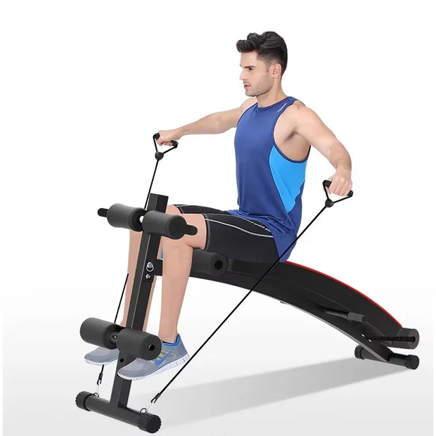 Upgrade Sit-Ups Dumbbell Bench Adjustable Weight Bench for Full Body Workout Multi-Purpose Utility Weight Bench for Home Gym