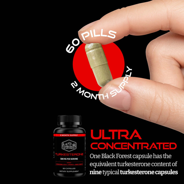 TURKESTERONE 500Mg (95%) Ultra High Purity