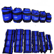 1Kg Adjustable Wrist Ankle Weights Iron Sand Bag Weights Straps Gym Exercise Fitness Running Protect