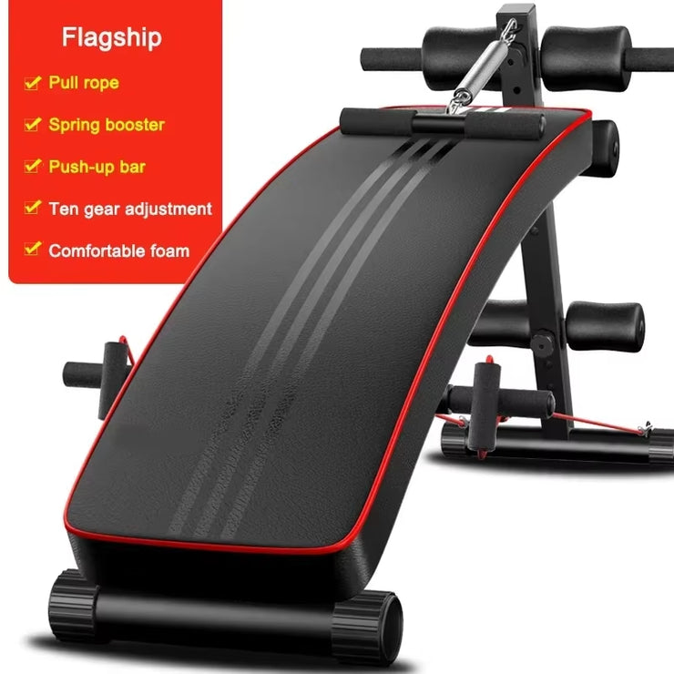 Upgrade Sit-Ups Dumbbell Bench Adjustable Weight Bench for Full Body Workout Multi-Purpose Utility Weight Bench for Home Gym