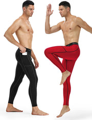 Compression Pants Men Running Tights Leggings Athletic Workout Gym Pants