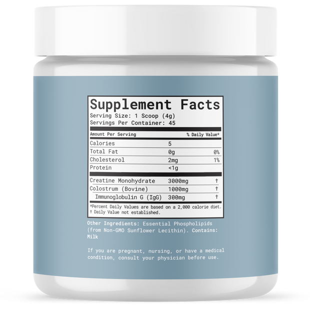 Creatine Monohydrate + Colostrum