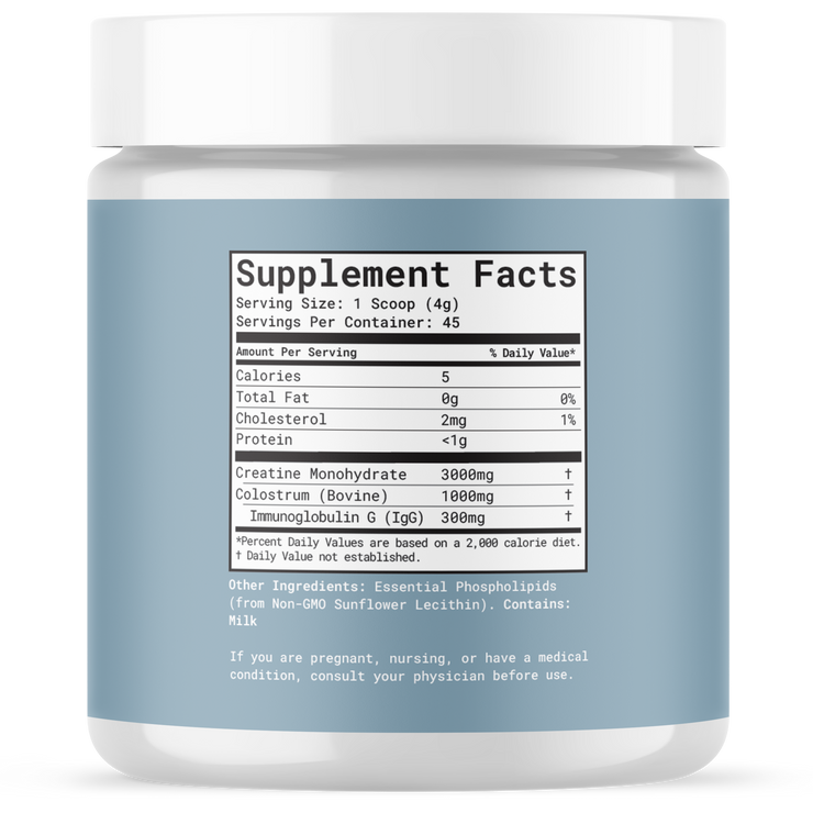 Creatine Monohydrate + Colostrum