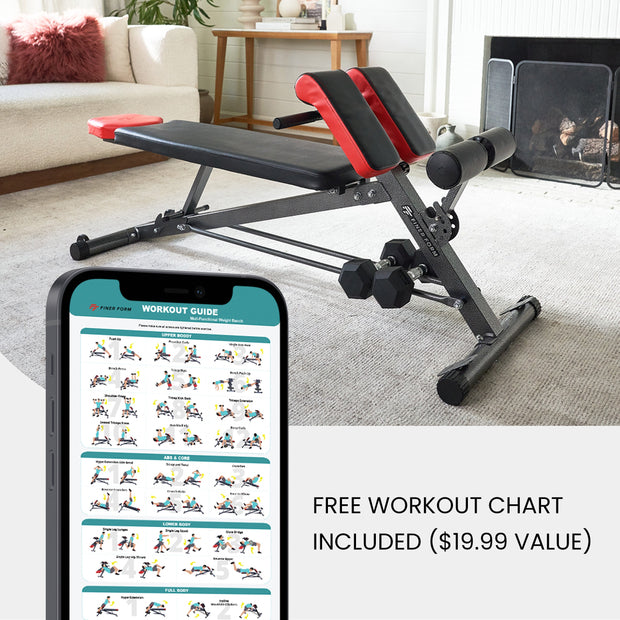 Multi-Functional Adjustable Weight Bench