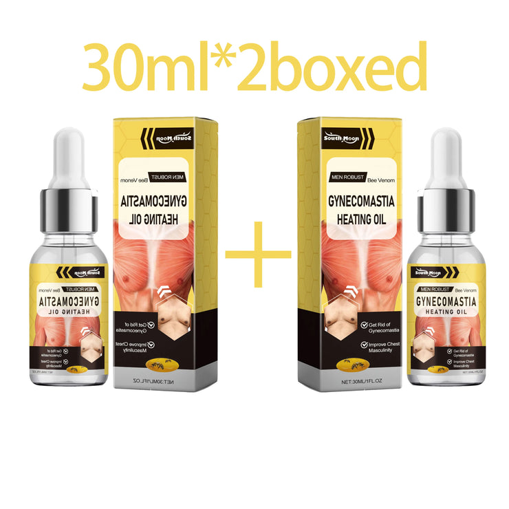 Men'S Breast Tightening Oil Gynecomastia Reduction Cellulite Removal Belly Muscle Fitness Abs Sculpting Chest Muscle Massage Oil