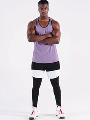 Men'S 3 Pack Dry Fit Y-Back Muscle Tank Top