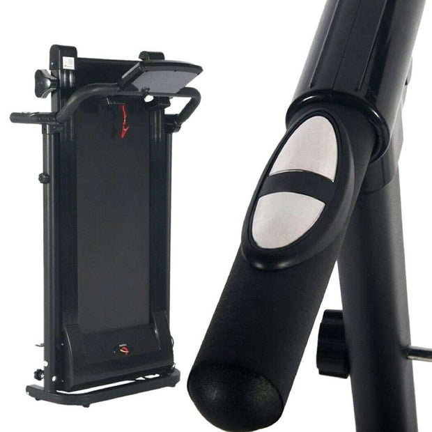 Electric Motorised Treadmill Folding Running Walking Machine Home Gym 9% Incline