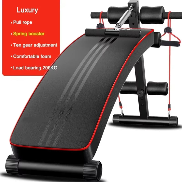 Upgrade Sit-Ups Dumbbell Bench Adjustable Weight Bench for Full Body Workout Multi-Purpose Utility Weight Bench for Home Gym