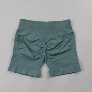 Impact Shorts Women Seamless Roll-Up Sports Shorts Hip Stretch Fitness Clothes Running Shorts Women'S Gym Impact Leggings