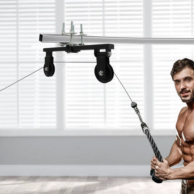 Cable Pulley System, Weight Pulley System for Home Gym Equipment, Pulley System for Strength Training for Home Gym