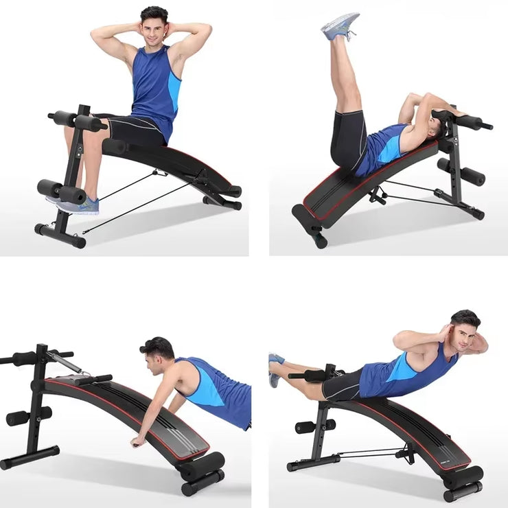 Upgrade Sit-Ups Dumbbell Bench Adjustable Weight Bench for Full Body Workout Multi-Purpose Utility Weight Bench for Home Gym