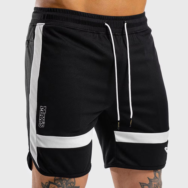 Summer Running Shorts Men Fitness Gym Joggers Workout Breathable Mesh Men Short Pants Quick Dry Training Sport Gym Shorts Male