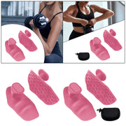 Silicone Hand Gripper Strengthener Forearm Gym Grips Fingerless Hand Grips Protection for Weight Lifting Gym Workout