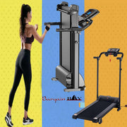 Treadmill Electric Jogging Running Machine Motorised Folding Machine Home Gym UK