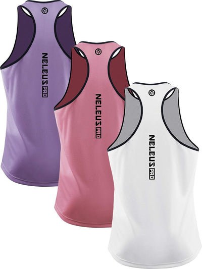 Men'S 3 Pack Dry Fit Y-Back Muscle Tank Top