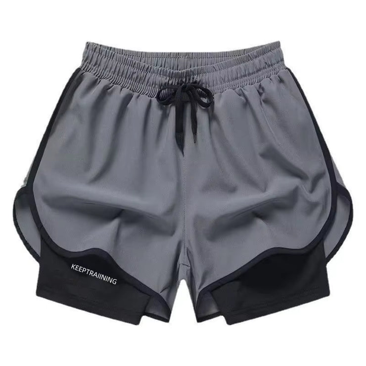 2024 Training Men Running Shorts Sports Jogging Fitness Breathable Sportswear Quick Dry Mens Gym Men Shorts Sport Gym Short