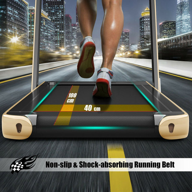 Folding Treadmill Electric 1-12KM/H with Bluetooth