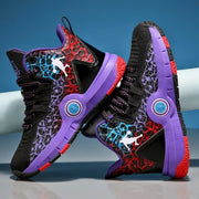 New Thick Sole Soft Boys Basketball Shoes Non-Slip Children Sport Shoes Outdoor Boys Basketball Sneakers Rubber Kids Gym Shoes