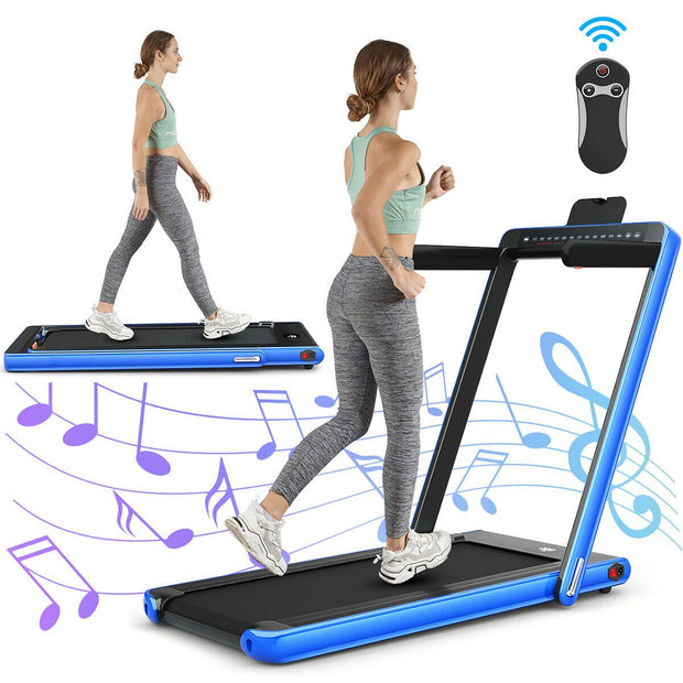 Folding Treadmill Electric 1-12KM/H with Bluetooth