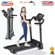 Treadmill Running Jogging Machine Electric Motorized Folding Fitness Home Gym UK
