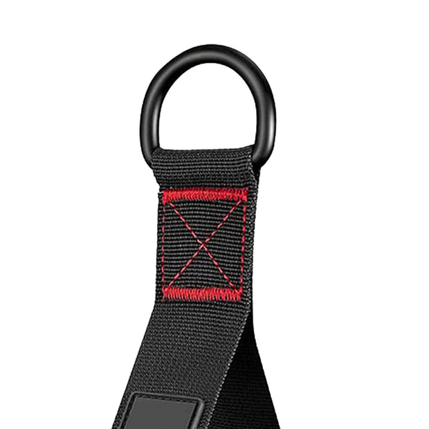 D-Ring Metal Gym Handles Grip Workout Heavy Duty Cable Machine Handle with Hook Fitness Equipment for Exercise Bands