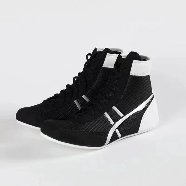 Weightlifting Shoes Boxing Shoes Breathable Wear-Resistant Non-Slip Wrestling Shoes Fighting Sports Shoes Gym Training Shoes
