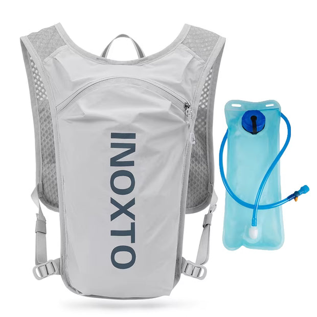 Waterproof Running Backpack 5L Ultra-Light Hydration Vest Mountain Bike Bag Men Breathable Gym Bag 2L Water Bag