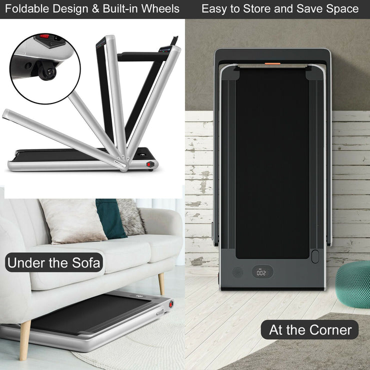 Folding Treadmill Electric 1-12KM/H with Bluetooth