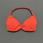 Impact Strappy Bra Gym Top Women High Support Thin Strap Halter Sports Seamless Bras Scrunch Push-Up Workout Yoga Tanks