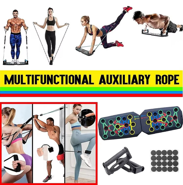 New Arrival Custom Logo Portable Foldable Push up Bar Home Workout Exercise Equipment Push up Board