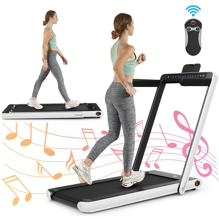 Folding Treadmill Electric 1-12KM/H with Bluetooth