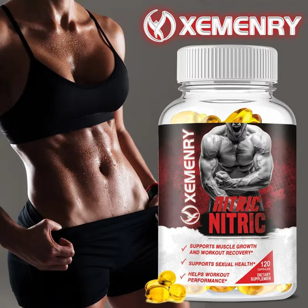 Nitric Oxide - Improve Endurance, Performance, Increase Muscle Strength, and Promote Blood Circulation