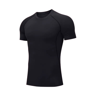 Men Compression Shirts Quick Dry Fitness Gym T-Shirt Sport Bodybuilding Shirt Running Football Tee Shirts Short Sleeve T-Shirts
