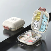 Weekly 7 Grids Pill Box Medicine Organizer Storage Box Container Portable Pill Case Portable Travel Pillboxes Tablets Holder
