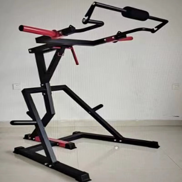Household Commercial Squatting Machine, Load-Bearing Festival, Full-Body Exercise, 12 Gears Can Be Adjusted, 200Kg