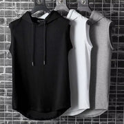 MRMT 2025 Brand New Men'S Tank Tops Vest Sleeveless Tees for Male Hooded Man Vests Tops Hip Hop Men Tank Top Hoody T Shirt