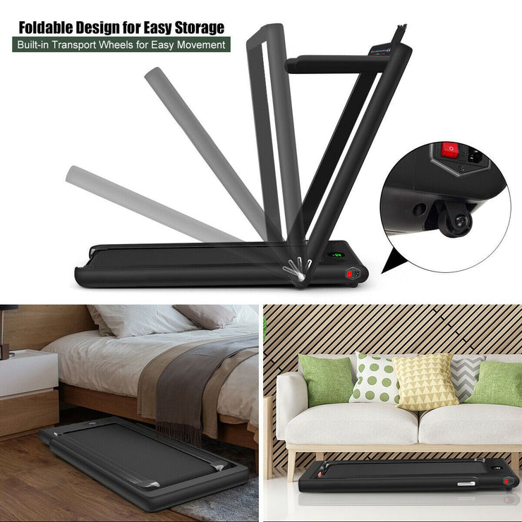 Folding Treadmill Electric 1-12KM/H with Bluetooth