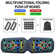 New Arrival Custom Logo Portable Foldable Push up Bar Home Workout Exercise Equipment Push up Board