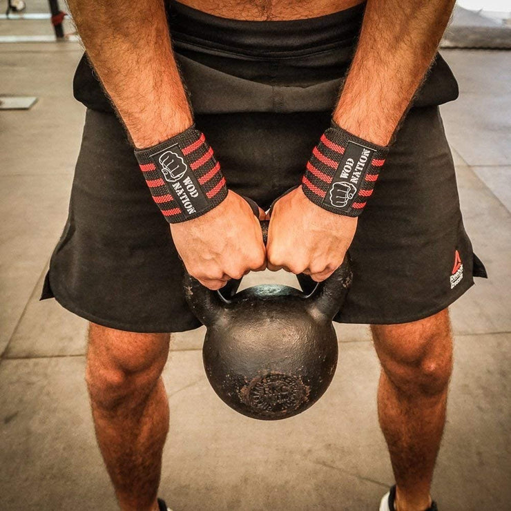 Wrist Wraps for Weightlifting & Strength Training – Professional Gym Straps W/Thumb Loop for Men & Women