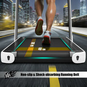 Folding Treadmill Electric 1-12KM/H with Bluetooth