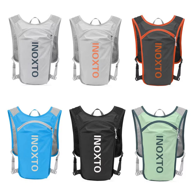 Waterproof Running Backpack Women 5L Ultra-Light Hydration Vest Mountain Bike Bag Breathable Gym Bag 2L Water Bladder