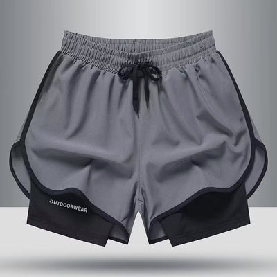 2024 Training Men Running Shorts Sports Jogging Fitness Breathable Sportswear Quick Dry Mens Gym Men Shorts Sport Gym Short